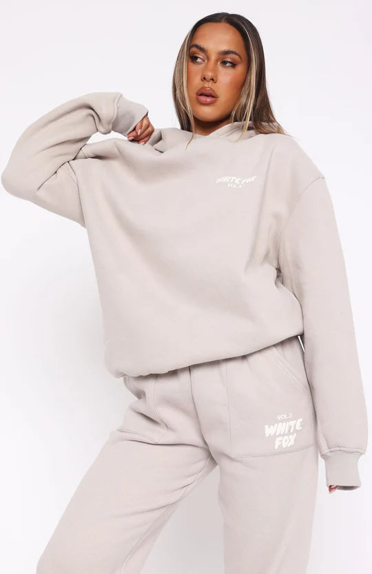 Whitefox Oversized Hoodie + Free Sweatpants