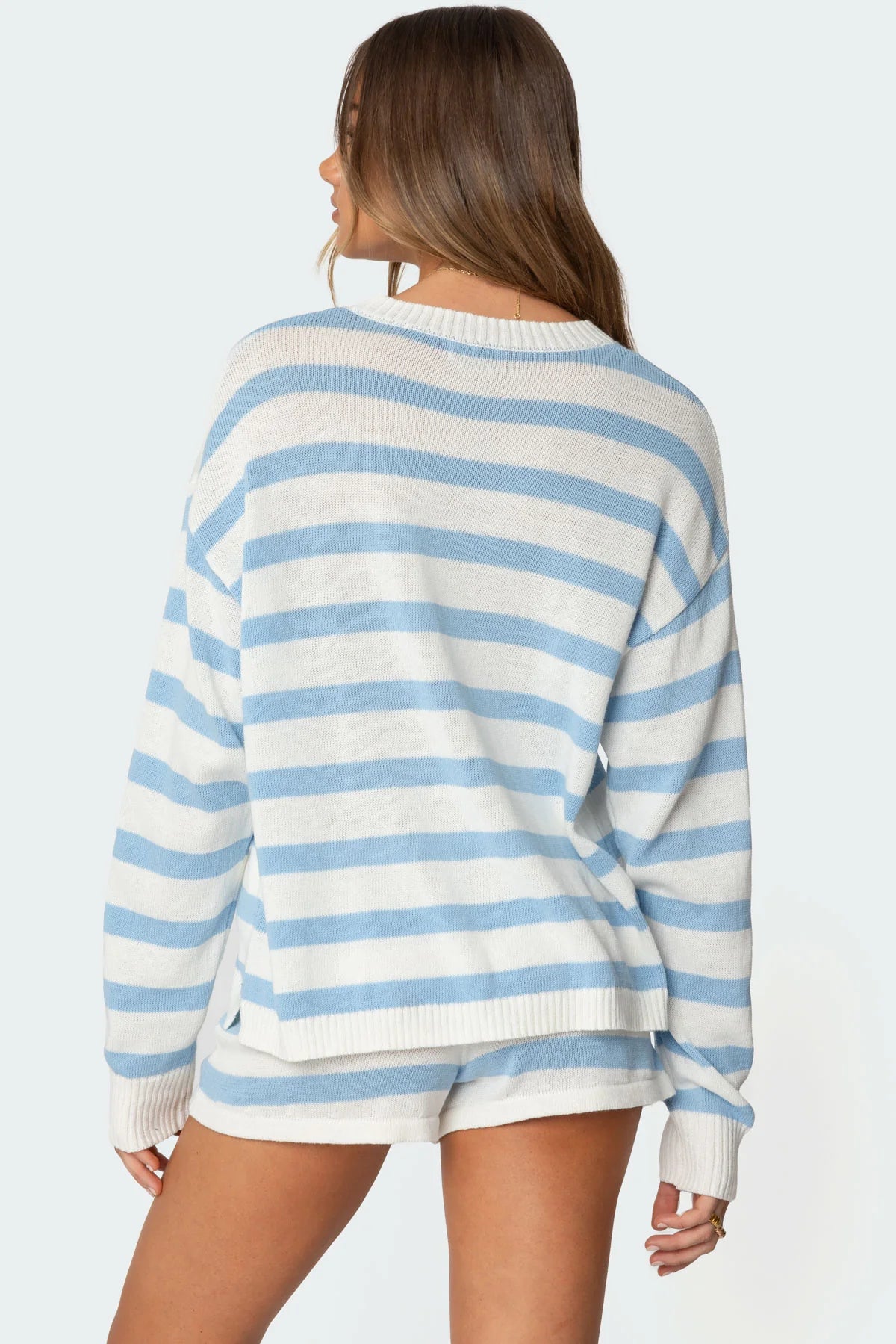 Oversized Striped Set